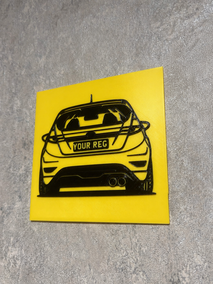 Fiesta MK7/MK7.5 Wall Art ( Custom Plate )