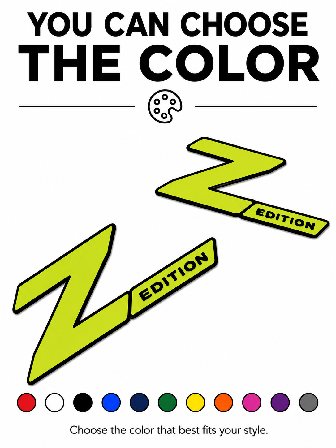 Ford Fiesta “Z-Edition” Badge Set