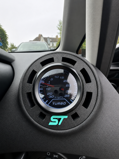 Ford Fiesta MK7 / MK7.5 Turbo Gauge Air Vent Holder ( FRONT TEXTURED )