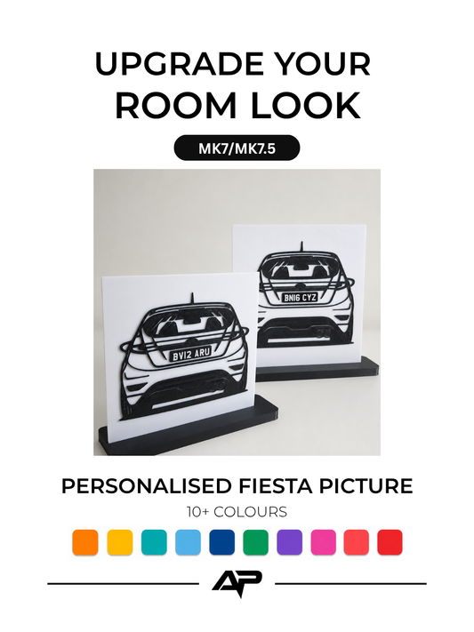 Fiesta MK7/MK7.5 Wall Art ( Custom Plate )