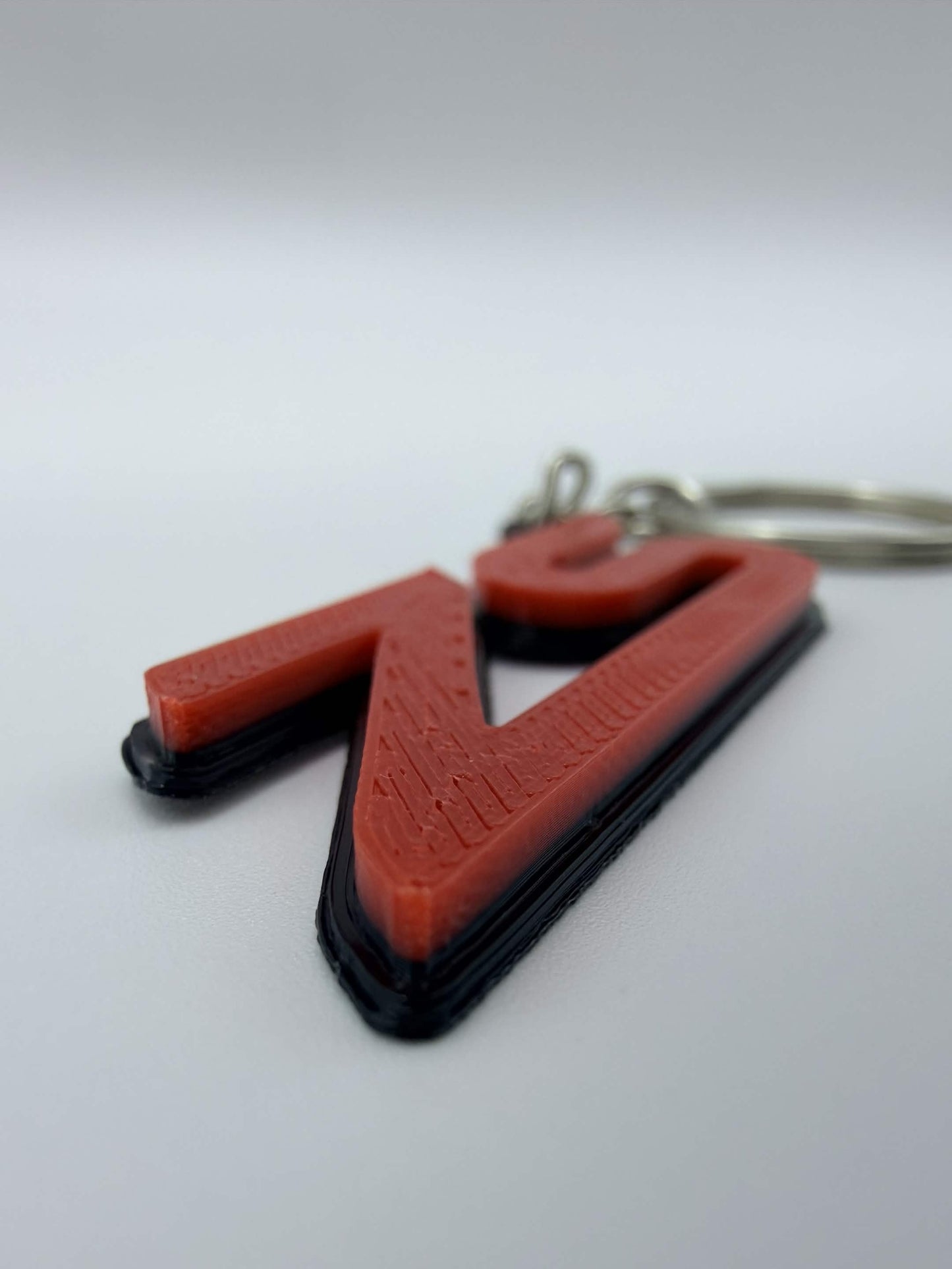 Ford "ZS" Badge Keychain ( FRONT TEXTURED )