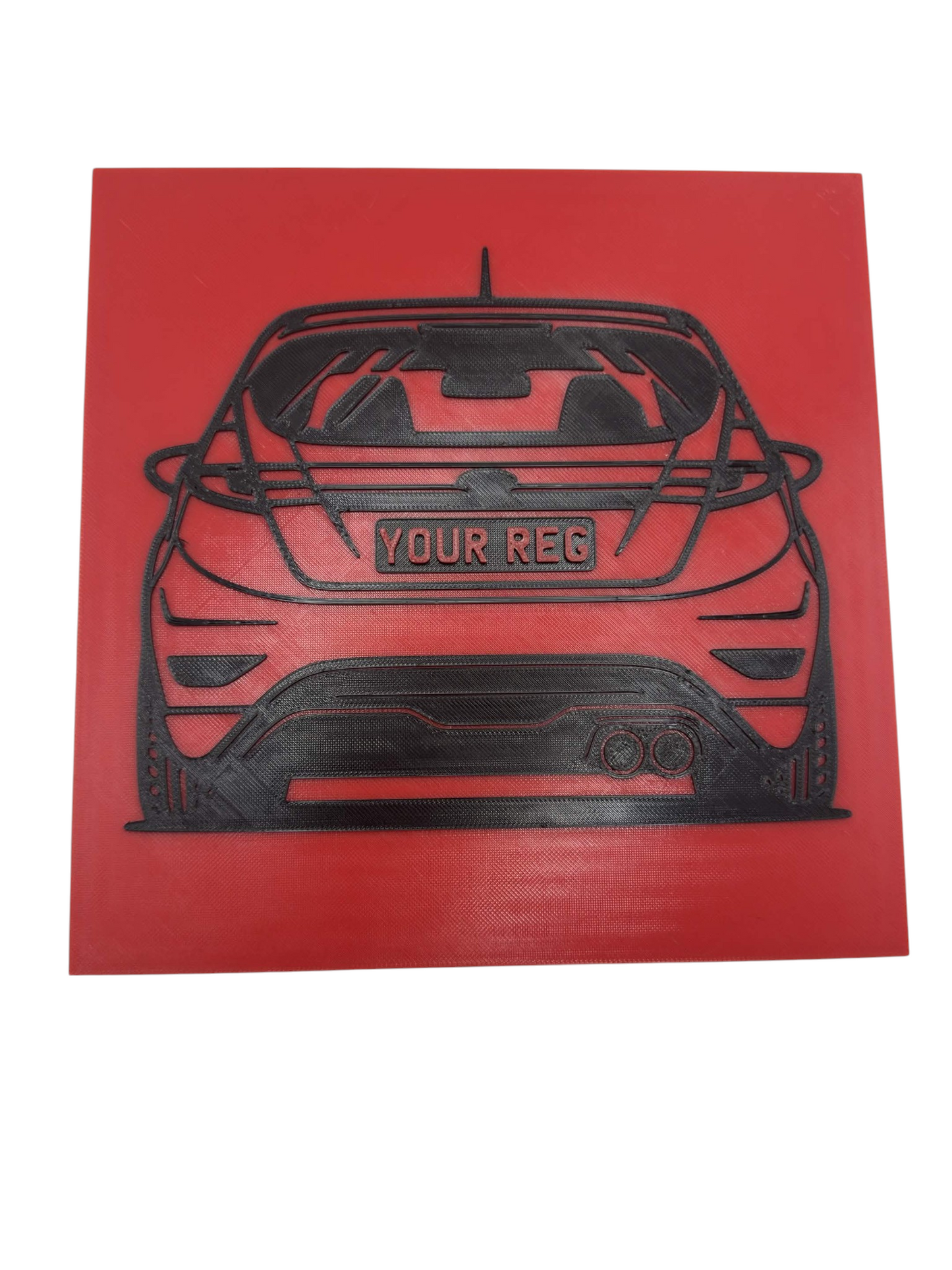 Fiesta MK7/MK7.5 Wall Art ( Custom Plate )