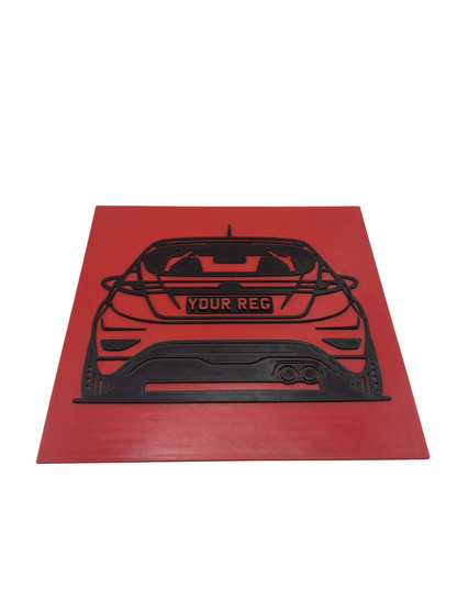 Fiesta MK7/MK7.5 Wall Art ( Custom Plate )