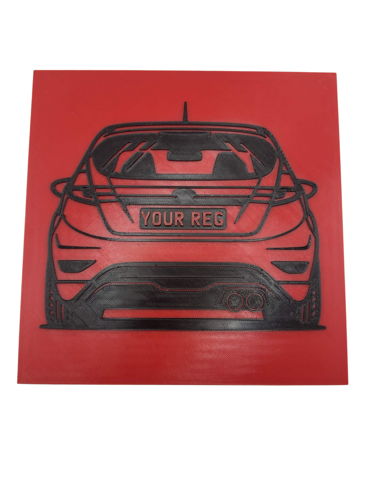 Fiesta MK7/MK7.5 Wall Art ( Custom Plate )