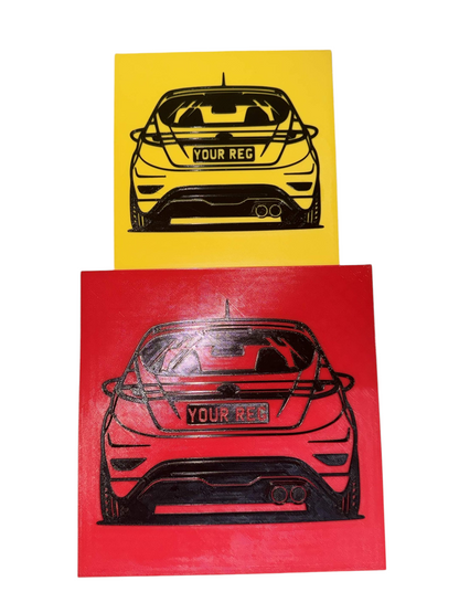 Fiesta MK7/MK7.5 Wall Art ( Custom Plate )