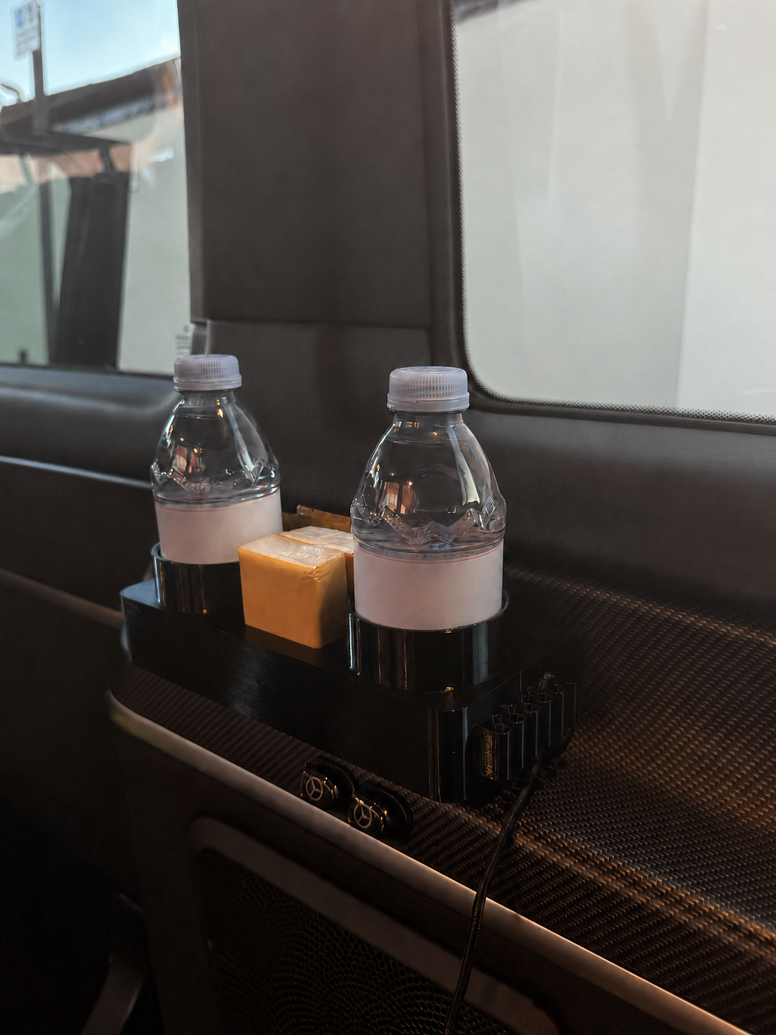 Mercedes-Benz V-Class W447 Dual Cup Holder & Storage Organiser (PAIR)