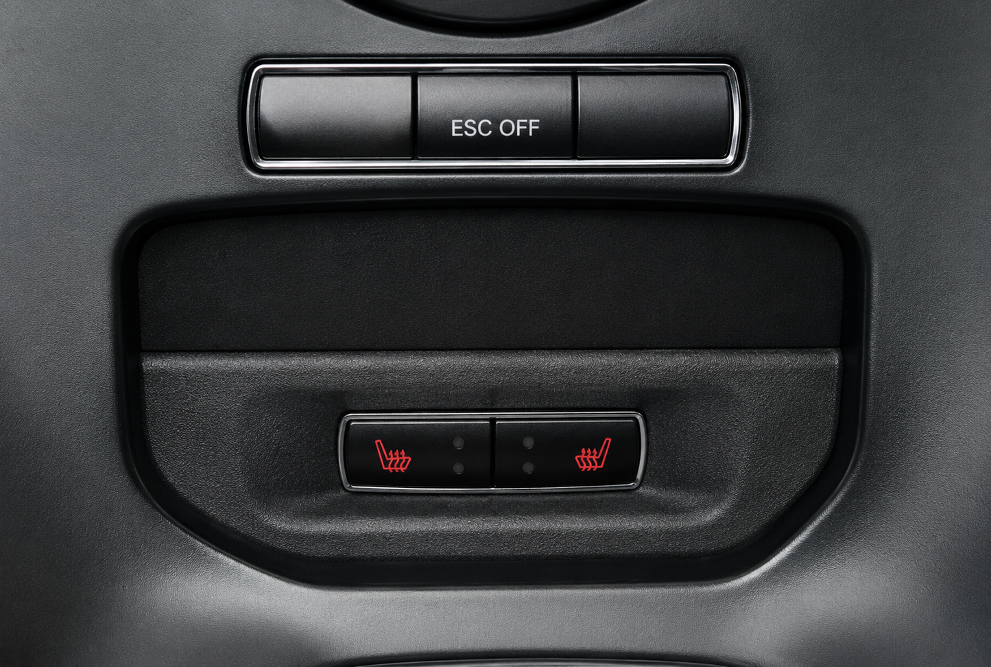 Ford Fiesta MK7.5 Cubby Hole Filler ( Heated Seats ) ( FRONT TEXTURED )