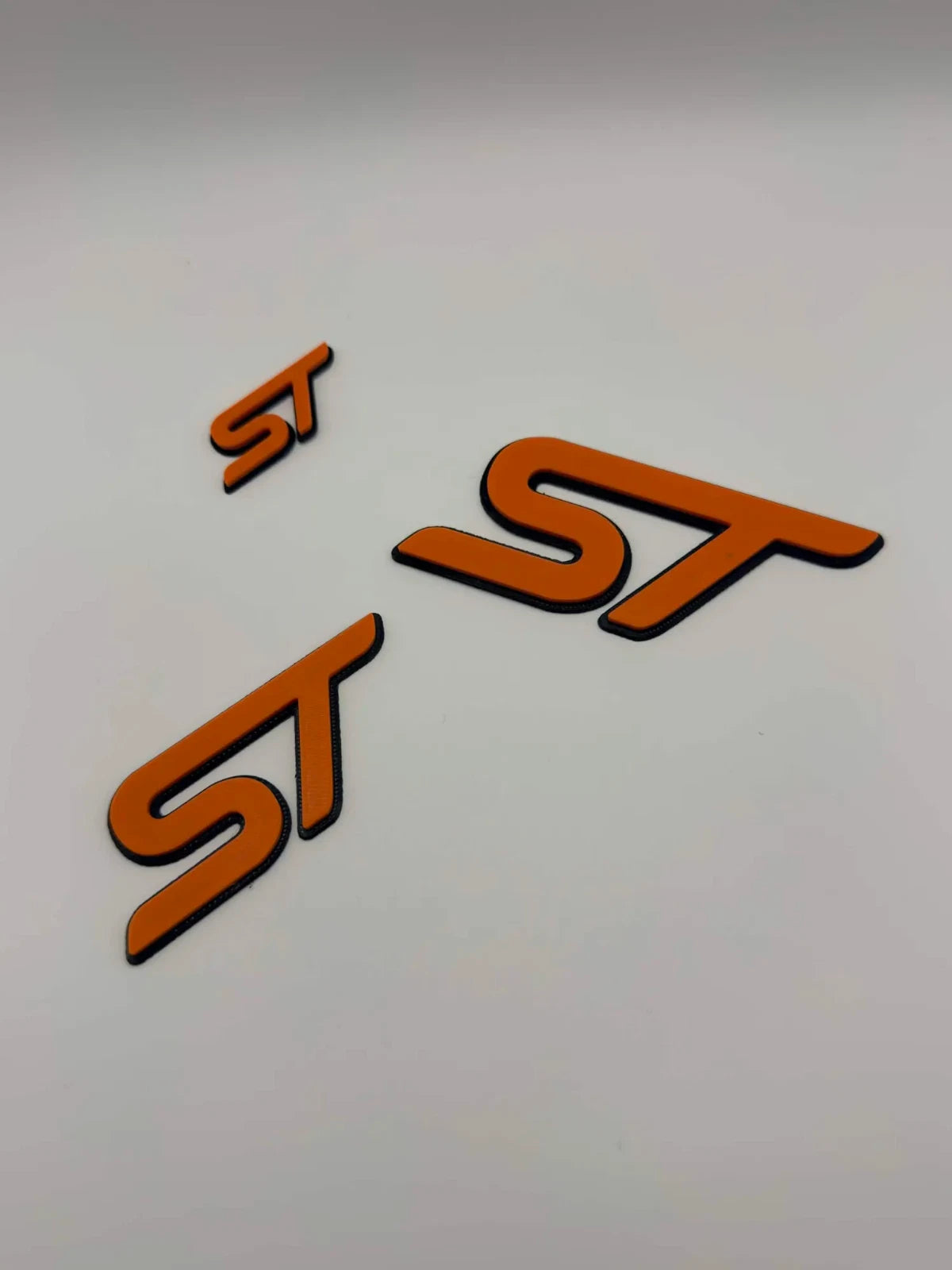 Ford Fiesta “ST” Badge Set ( FRONT TEXTURED )